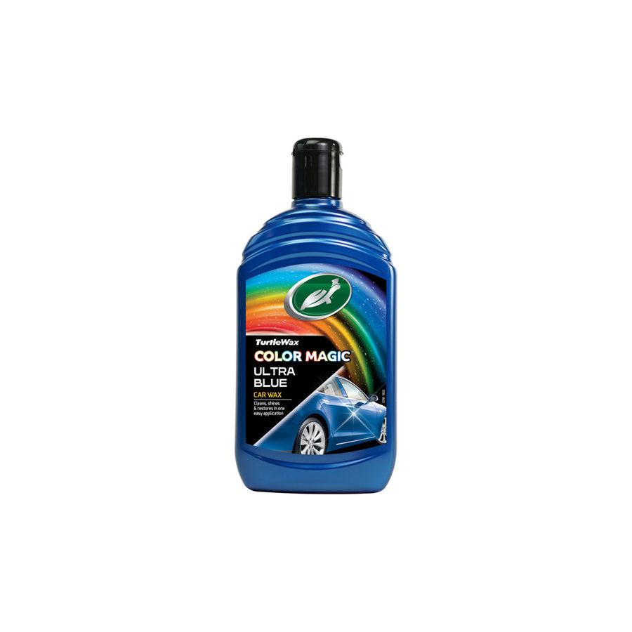Turtle Wax Color Magic Blue Car Wax Polish 500 Ml