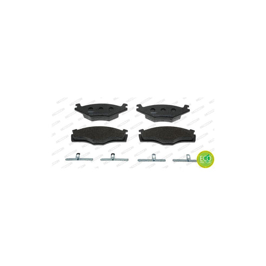 Ferodo Premier Eco Friction Fdb419 Brake Pad Set Not Prepared For Wear Indicator With Accessories