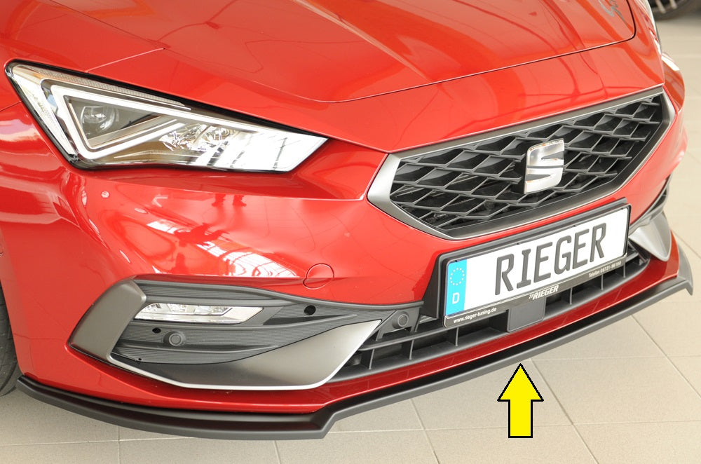 Rieger 00027050 SEAT Leon KL Front Splitter