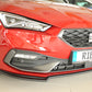 Rieger 00027050 SEAT Leon KL Front Splitter -  Matte Black