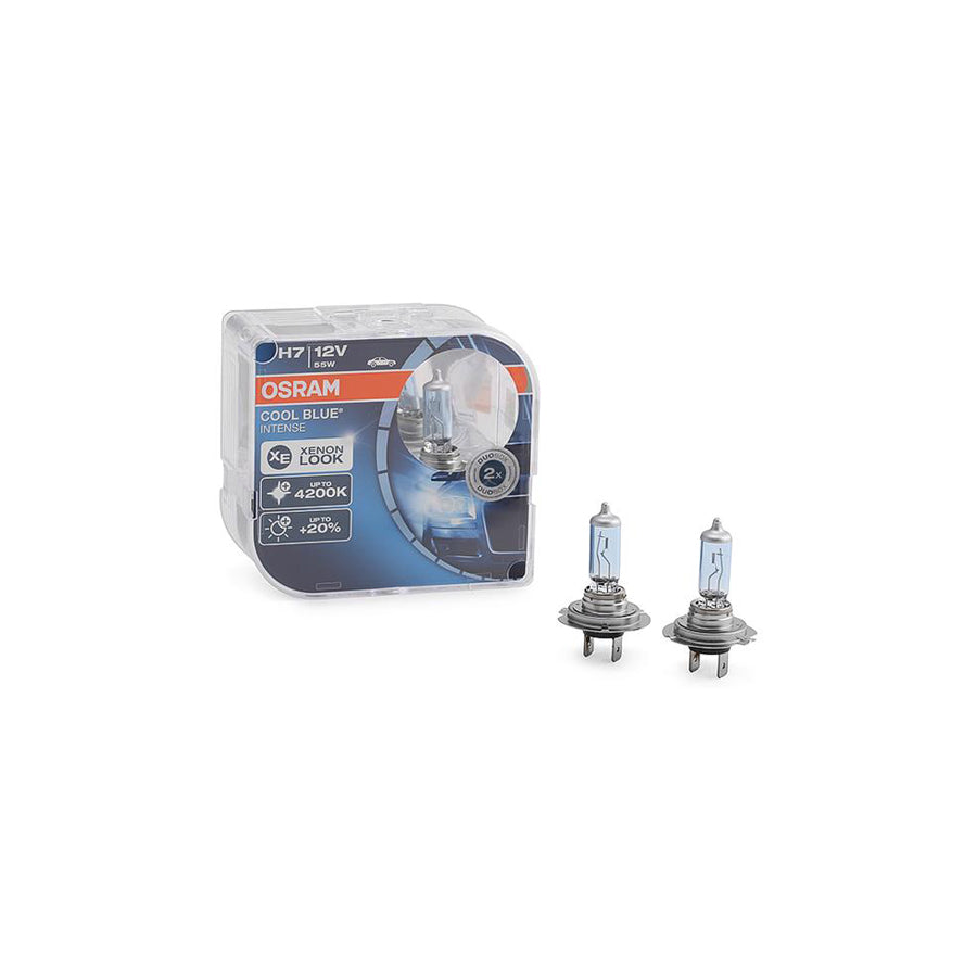 OSRAM COOL BLUE INTENSE 64210CBI-HCB Bulb, spotlight H7 12V 55W PX26d 4200K Halogen