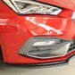 Rieger 00027050 SEAT Leon KL Front Splitter -  Matte Black