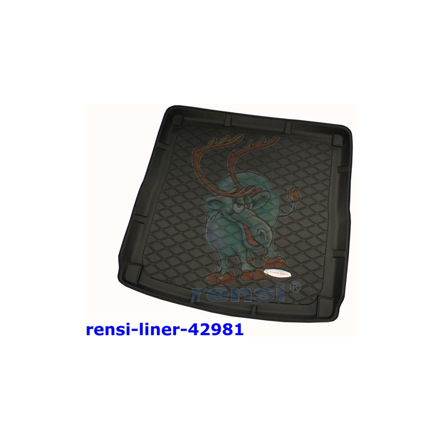 RENSI 42981 Car boot tray for AUDI A4 Plastic