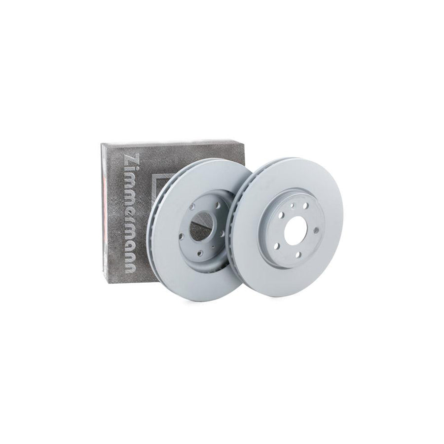 ZIMmERMANN COAT Z 430 2615 20 Brake Disc Internally Vented Coated High carbon