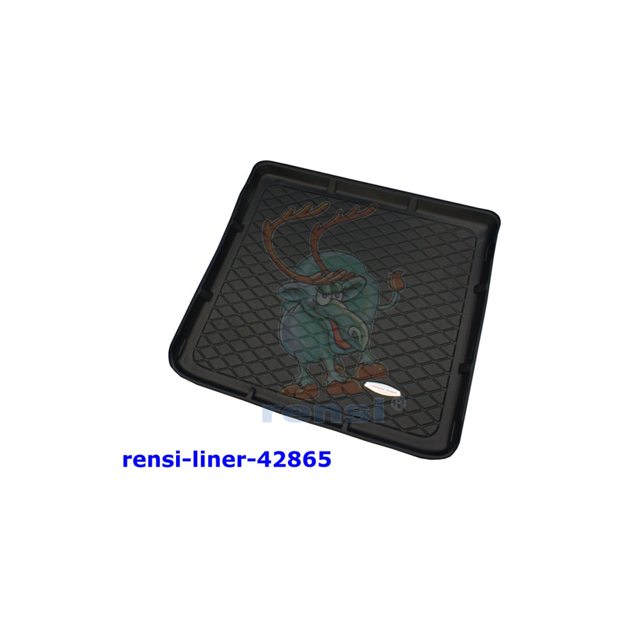 RENSI 42865 Car boot tray for OPEL Zafira C Tourer (P12) Plastic, 3rd seat row must be sunk