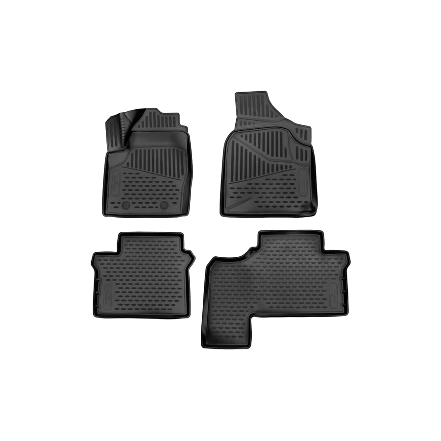 WALSER XTR 75075 Floor mat set Front and Rear
