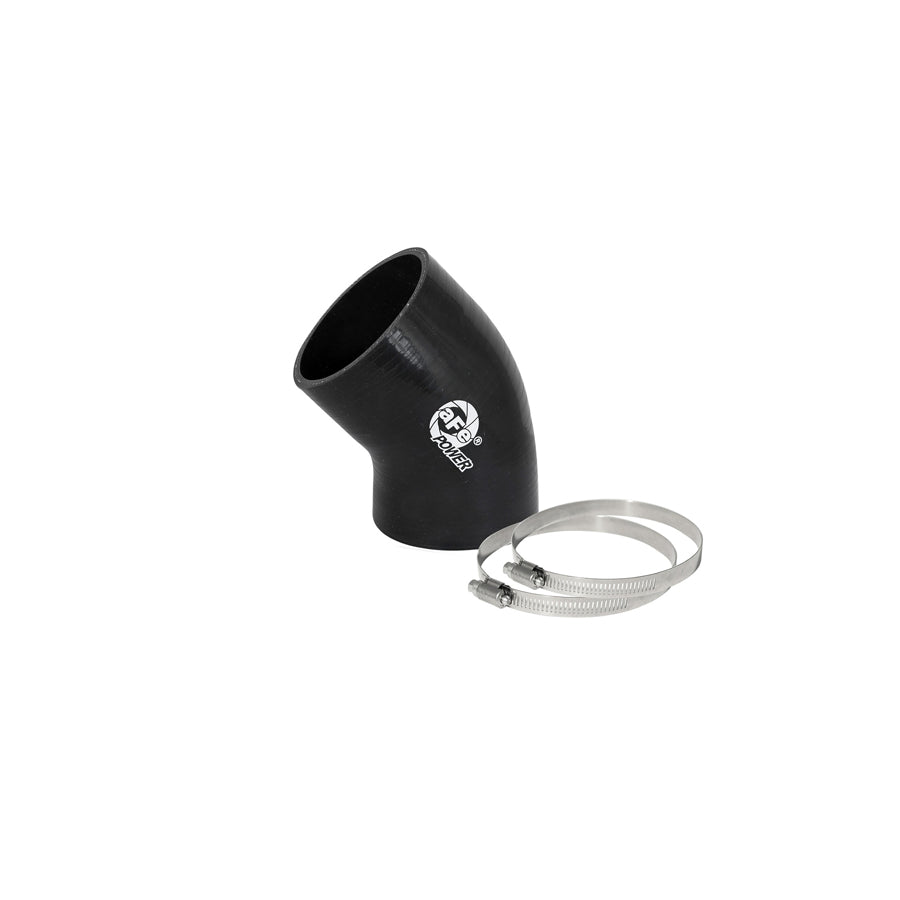  aFe 59-00075 (3 IN ID to 3-1/4 IN ID x 45 Deg.) Elbow Reducing Coupler - Black Replacement Coupling Kit  | Duco Car Parts UK Car Parts