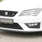 Rieger 00088105 SEAT 5F Front Splitter (Leon FR & Leon Cupra) - Glossy Black