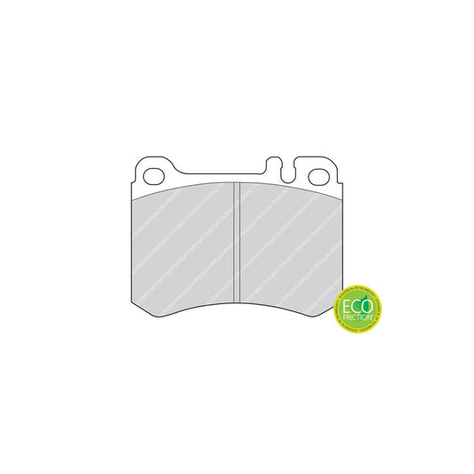 Ferodo Fdb479 Brake Pad Set For Mazda 323 Incl Wear Warning Contact