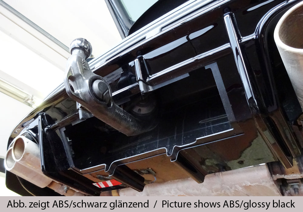 Rieger 00027047 SEAT 5FP Ateca Cupra Rear Diffuser -  Matte Black