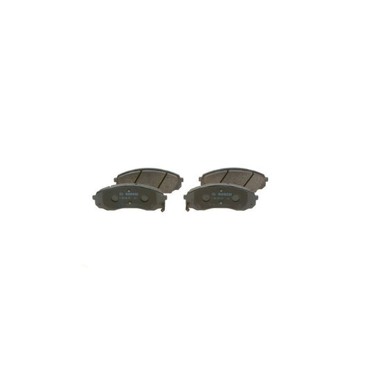 Bosch 0986494377 Brake Pad Set With Acoustic Wear Warning With Anti Squeak Plate With Mounting Manual BP1285