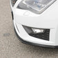 Rieger 00088105 SEAT 5F Front Splitter (Leon FR & Leon Cupra) - Glossy Black