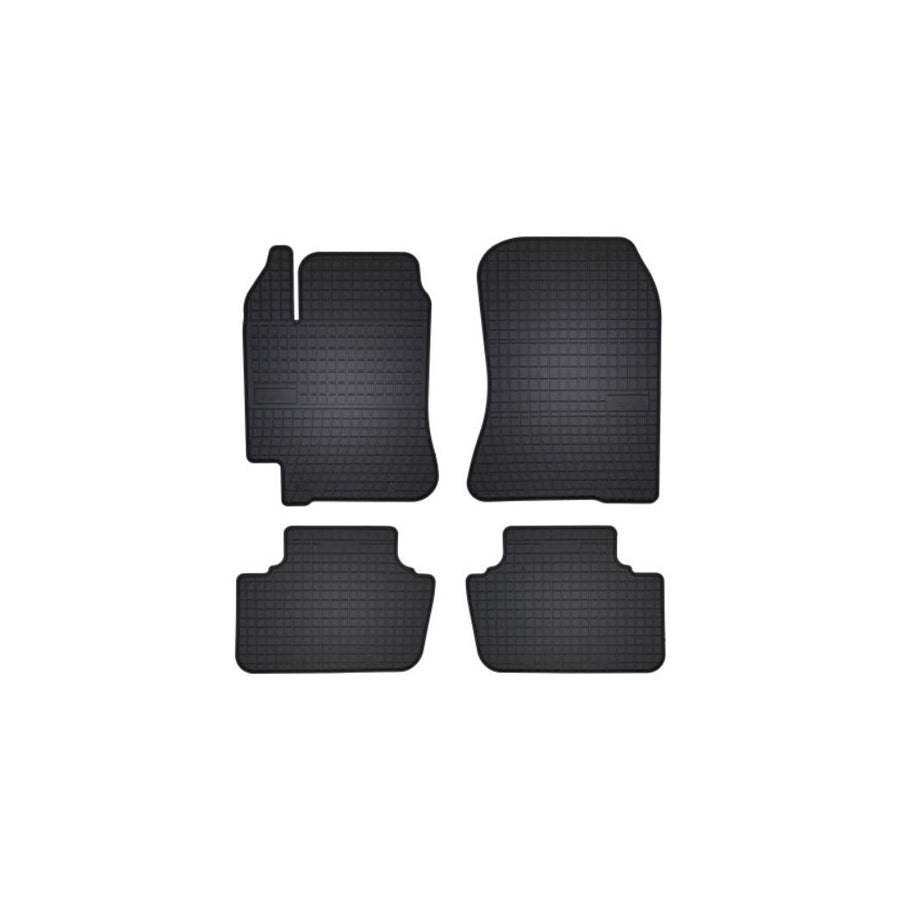 FROGUM Tailored 402379 Floor mat set for LEXUS IS Elastomer, Front and Rear, Quantity: 4, Black, (LHD)