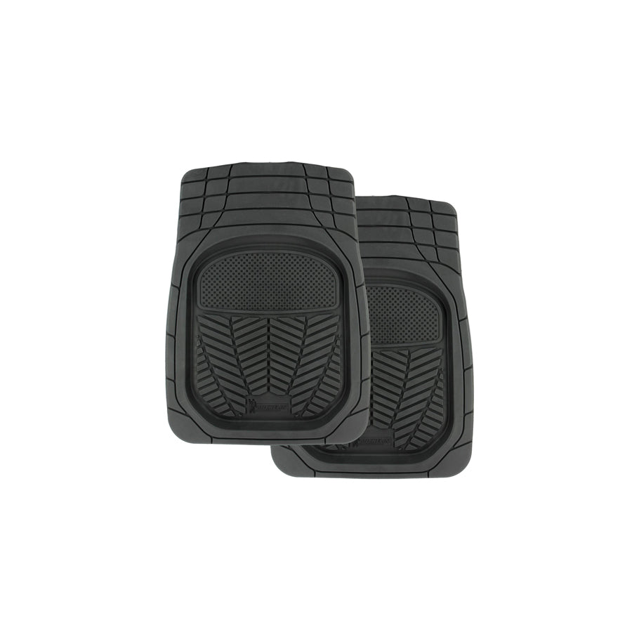 Michelin Universal fit 009079 Floor mat set Elastomer, Front, Quantity: 2, Black