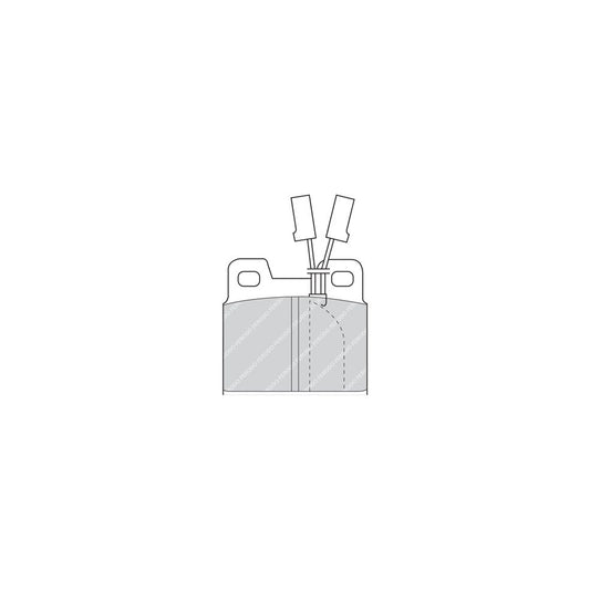 Ferodo Premier Fdb347 Brake Pad Set Incl Wear Warning Contact Without Accessories