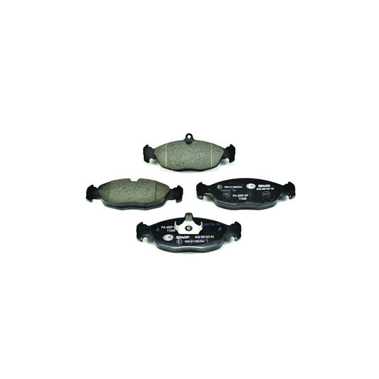 Hella 8DB 355 007 531 Brake Pad Set Prepared For Wear Indicator