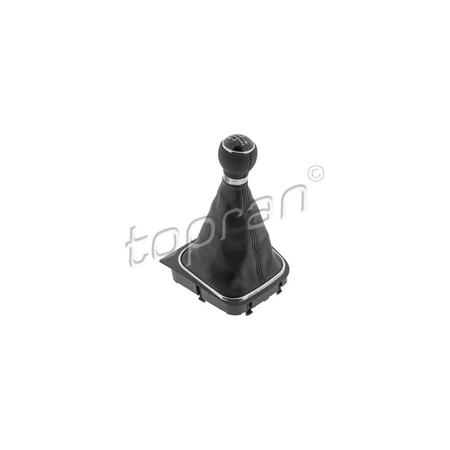 TOPRAN 115 891 Gear Lever Gaiter Black/Silver