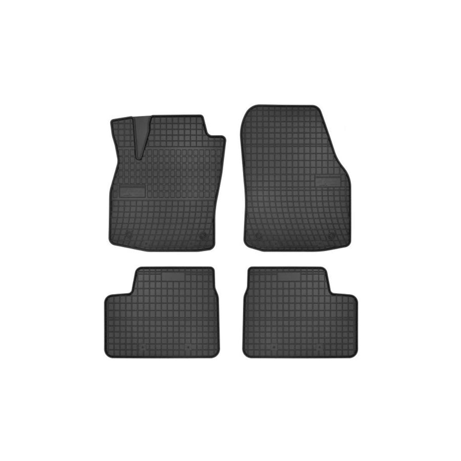 FROGUM Tailored 0694 Floor mat set for OPEL Astra H Caravan (A04) Elastomer, Front and Rear, Quantity: 4, Black, (LHD)