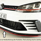 Rieger 00059574 VW Mk7 Golf GTI Clubsport Front Splitter