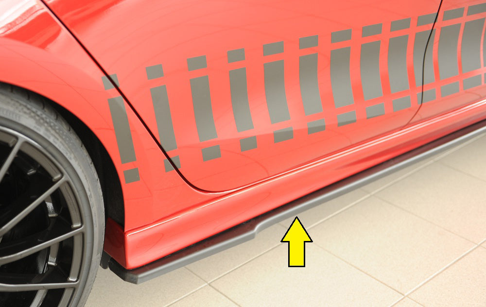Rieger 00027054 Seat Leon KL Right Side Skirt Splitter