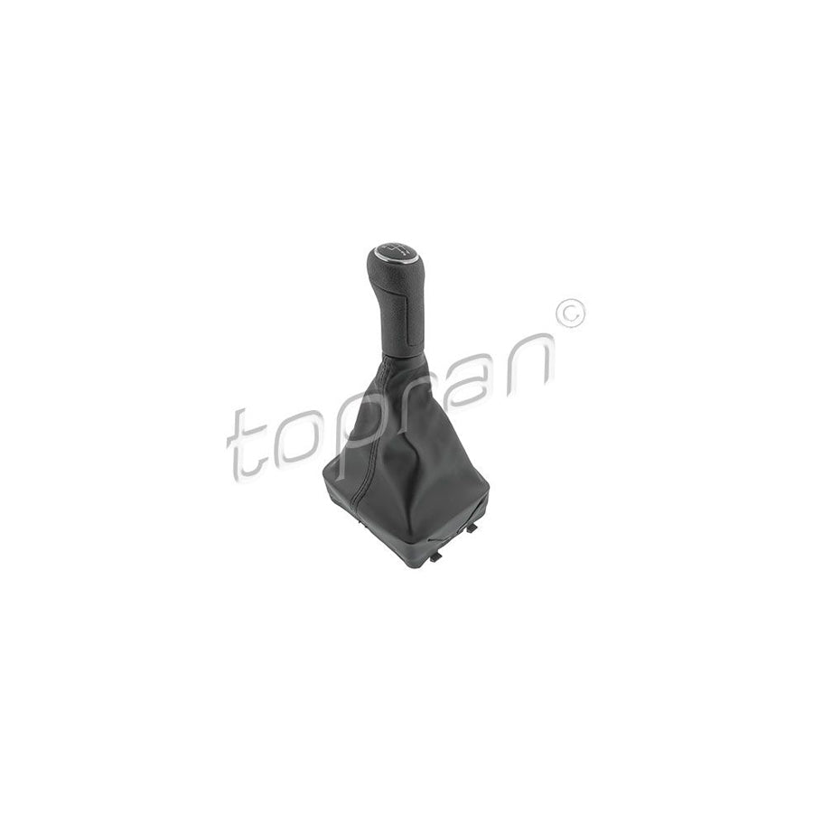 TOPRAN 115 880 Gear Lever Gaiter for VW POLO Anthracite/Black