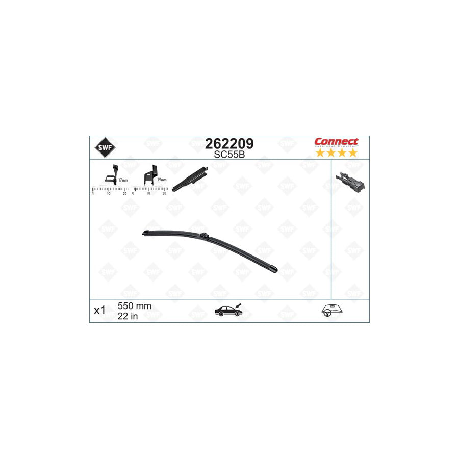 Swf Alternative Connect 262209 Wiper Blade | Duco Car Parts UK Car Parts