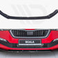 Maxton Design SK-SC-1-FD1T Front Splitter V.1 Skoda Scala (2019-up) | Duco Car Parts UK Car Parts