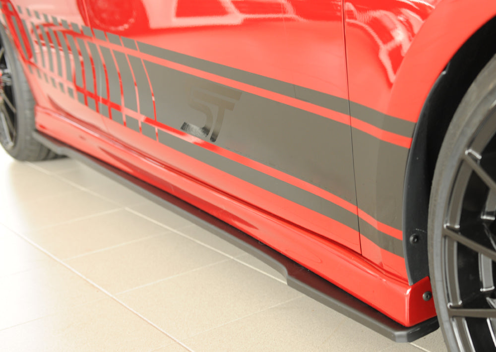 Rieger 00027054 Seat Leon KL Right Side Skirt Splitter -  Matte Black