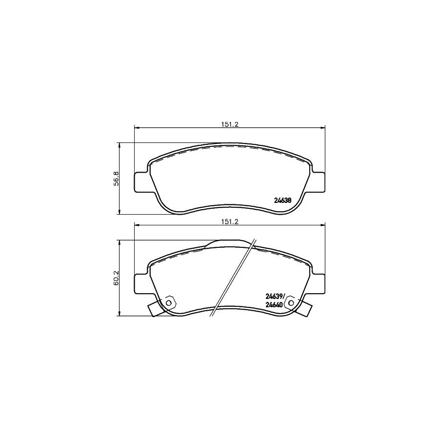 Hella 8DB 355 013 611 Brake Pad Set For Honda Cr V With Acoustic Wear Warning With Brake Caliper Screws With Accessories