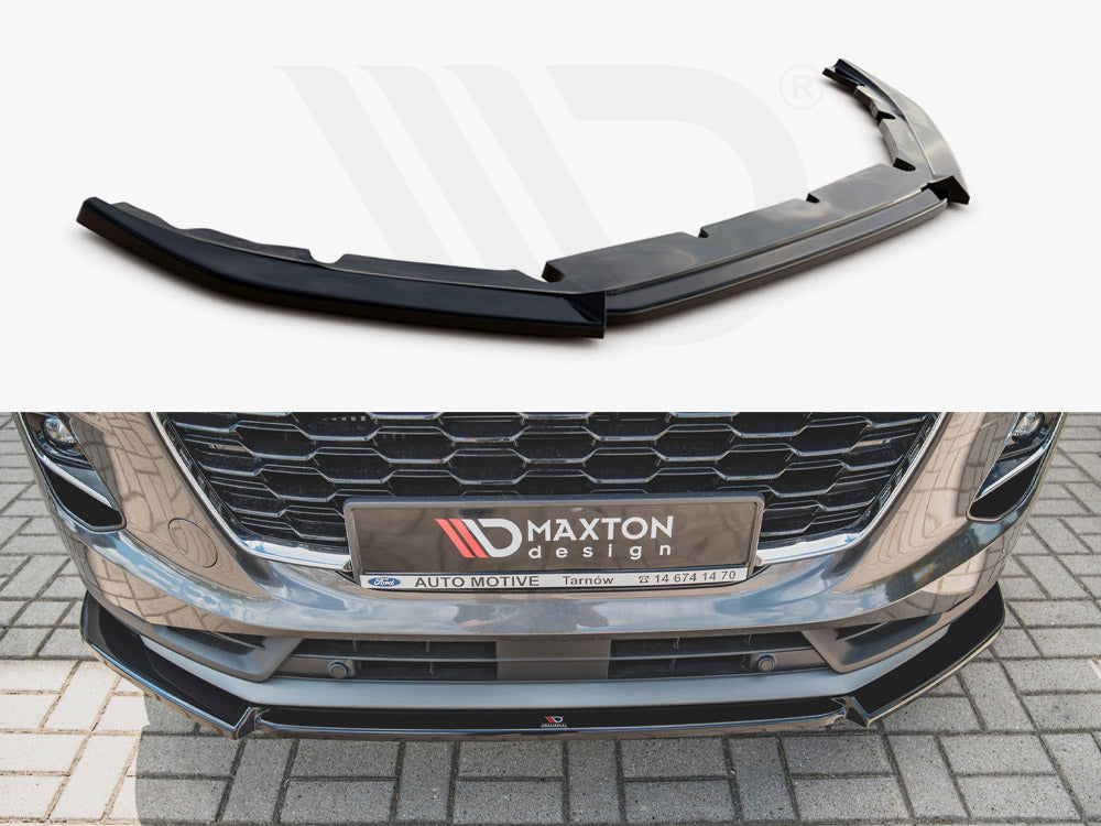 Maxton Design FO-PU-1-FD1T Front Splitter Ford Puma Standard | Duco Car Parts UK Car Parts