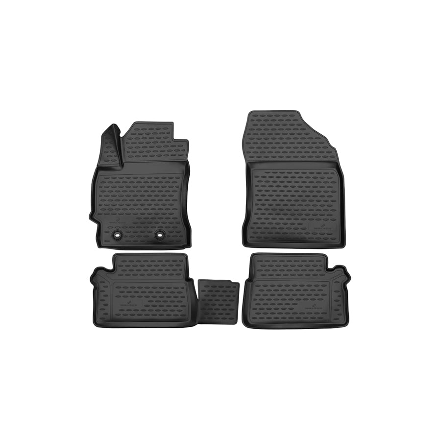 WALSER Tailored, XTR 75119 Floor mat set Front and Rear