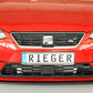 Rieger 00027100 SEAT KJ Front Splitter (Ibiza FR & Ibiza) -  Matte Black