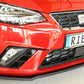 Rieger 00027100 SEAT KJ Front Splitter (Ibiza FR & Ibiza) -  Matte Black