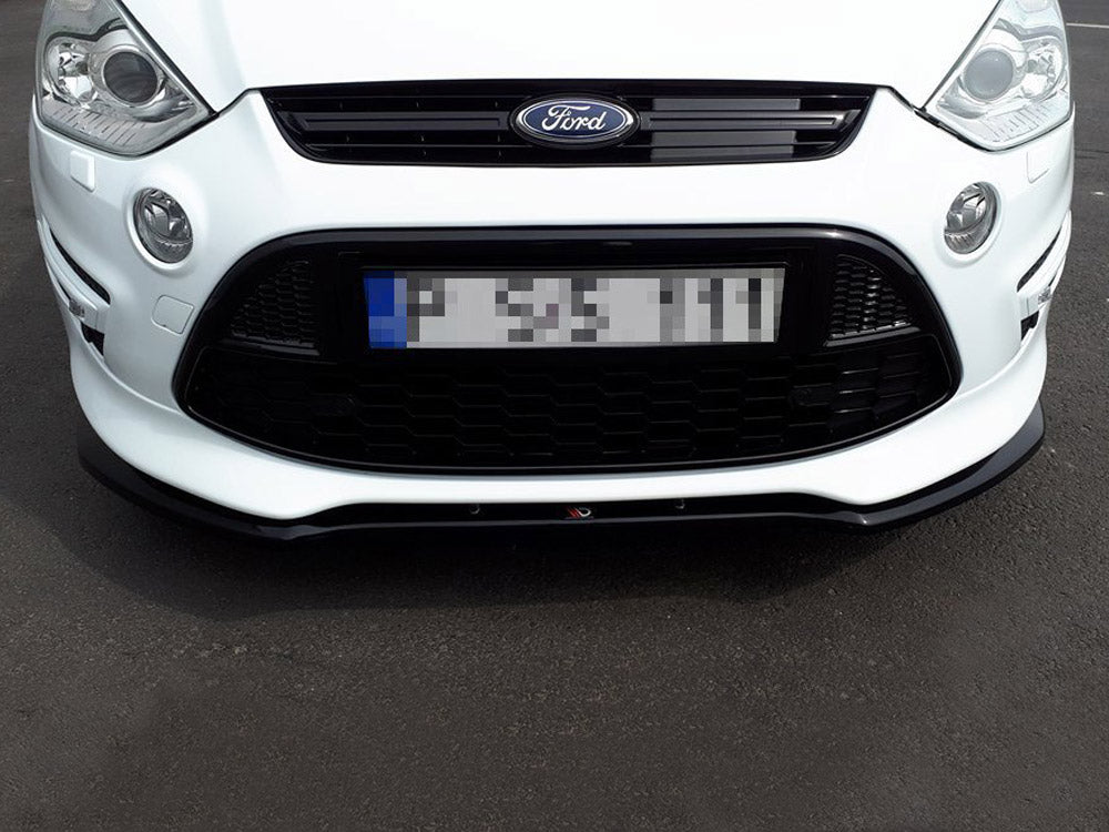 Maxton Design FO-SMAX-1F-FD1T Front Splitter Ford S-Max Titanium Facelift (2010-2015) | Duco Car Parts UK Car Parts
