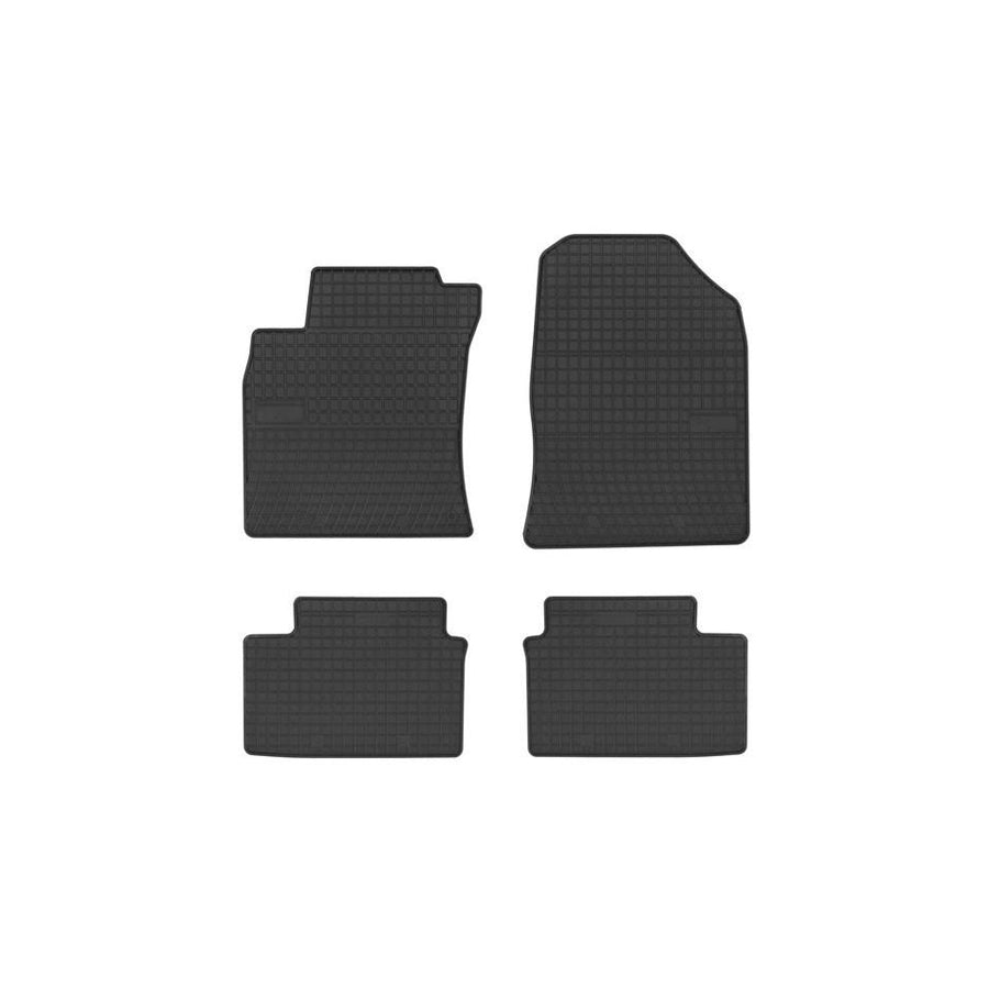 FROGUM 402119 Floor mat set for KIA Ceed III Hatchback (CD) Elastomer, Front and Rear, Quantity: 4, Black