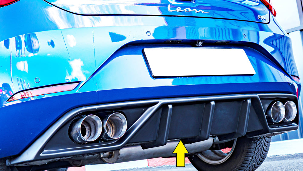 Rieger 00027056 SEAT Leon KL Rear Diffuser