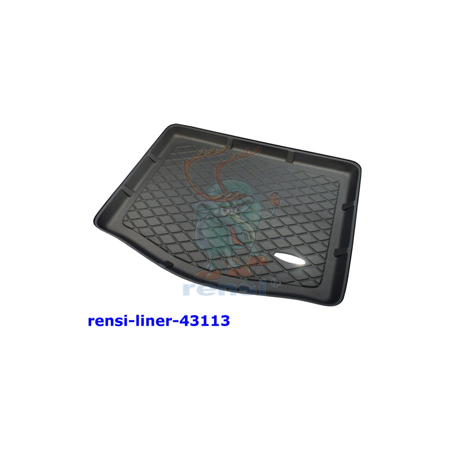 RENSI 43113 Car boot tray for FORD Focus Mk3 Hatchback (DYB) Plastic