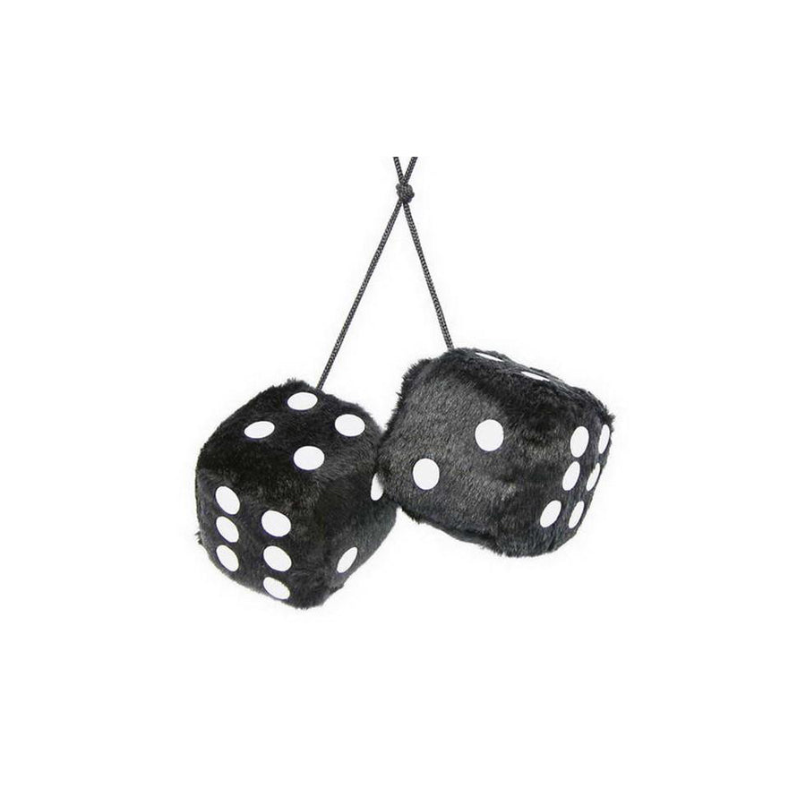 CARPOINT Fuzzy Dice 0510080 Car air freshener Black