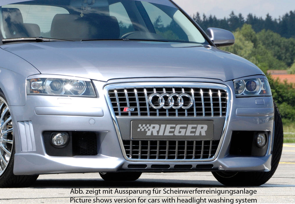 Rieger 00056750 Audi 8P A3 Front Bumper - R-Frame