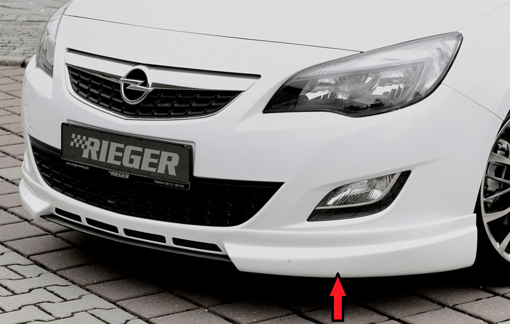 Rieger 00051311 Opel Astra J Front Splitter