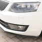 Rieger 00088107 Skoda 5E Octavia Front Splitter - Glossy Black