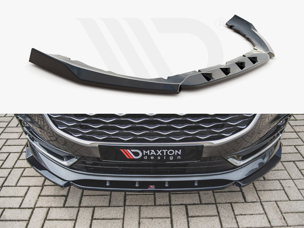 Maxton Design FO-SMAX-2F-FD1T Front Splitter Ford S-Max MK2 Facelift | Duco Car Parts UK Car Parts