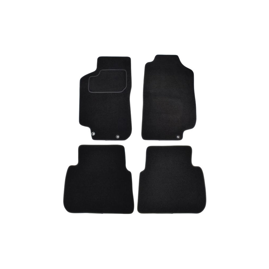 MAMMOOTH A041 SAB45 PRM 01 Floor mat set for SAAB 9-5 Textile, Front and Rear, Quantity: 4, Black