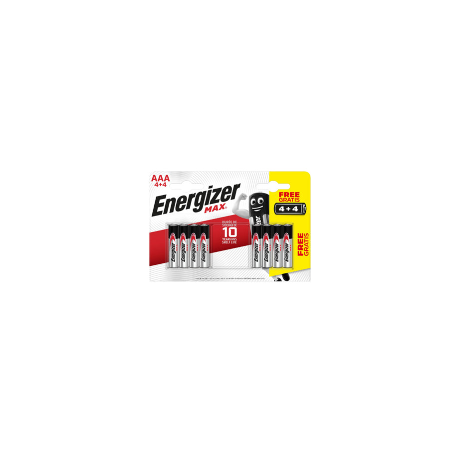 ENERGIZER Max Alk AAA BP8 4+4