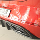 Rieger 00027055 SEAT Leon KL Rear Diffuser -  Matte Black