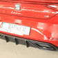 Rieger 00027055 SEAT Leon KL Rear Diffuser -  Matte Black