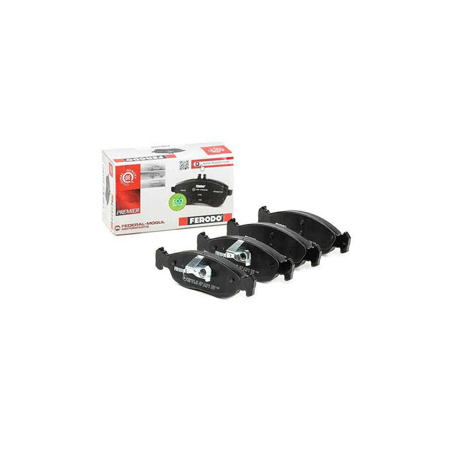 Ferodo Premier Eco Friction Fdb1168 Brake Pad Set Not Prepared For Wear Indicator With Piston Clip Without Accessories
