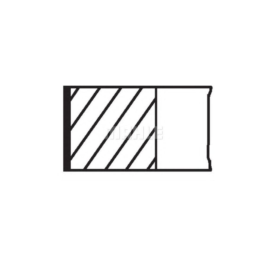 MAHLE ORIGINAL 028 13 N0 Piston Ring Kit Cyl.Bore: 79,5mm