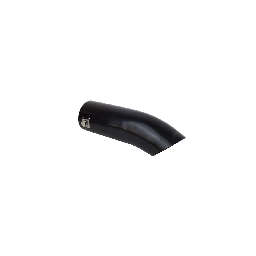 AMiO MT 001B 02195 Exhaust tip 60 mm, Dark, Bent, straight, Stainless Steel, 210mm