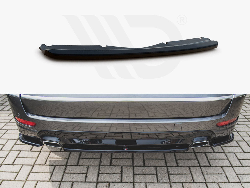 Maxton Design FO-SMAX-2F-VG-RD1T Central Rear Splitter Ford S-Max Vignale MK2 Facelift | Duco Car Parts UK Car Parts